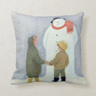 Almofada O boneco de neve