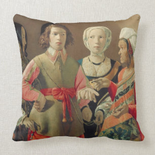 Almofada O caixa de fortuna, c.1630 (óleo em canvas) (veja