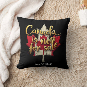 Almofada O Canadá Não está à Venda Celebrando o Orgulho Can