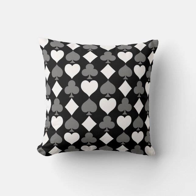 Almofada O cartão sere monocromático (Frente)