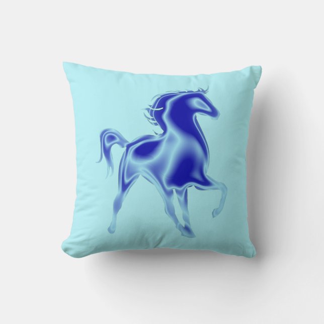 Almofada O Cavalo Azul (Frente)