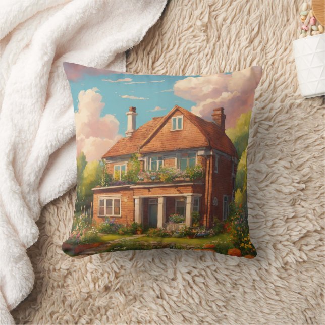 Almofada O conforto 🛋️ Férias começa aqui - Travesseiro de (Cobertor)