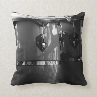 Almofada O conga preto e branco rufa a foto