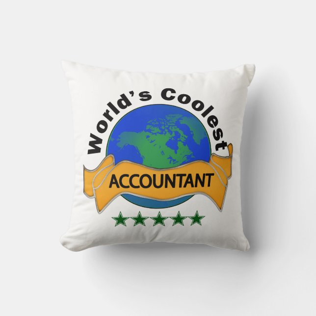 Almofada O contador o mais fresco do mundo (Frente)