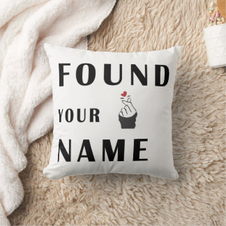 Almofada O Coração Dedo