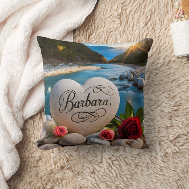 Almofada O Coração do Rio Barbara (Cobertor)