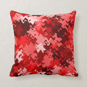 Almofada O coxim 5in1 2 abstrato vermelho/preto/branco, vê