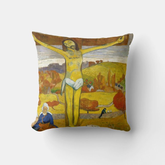 Almofada O Cristo Amarelo, Gauguin (Frente)