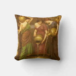Almofada O Danaides por John William Waterhouse