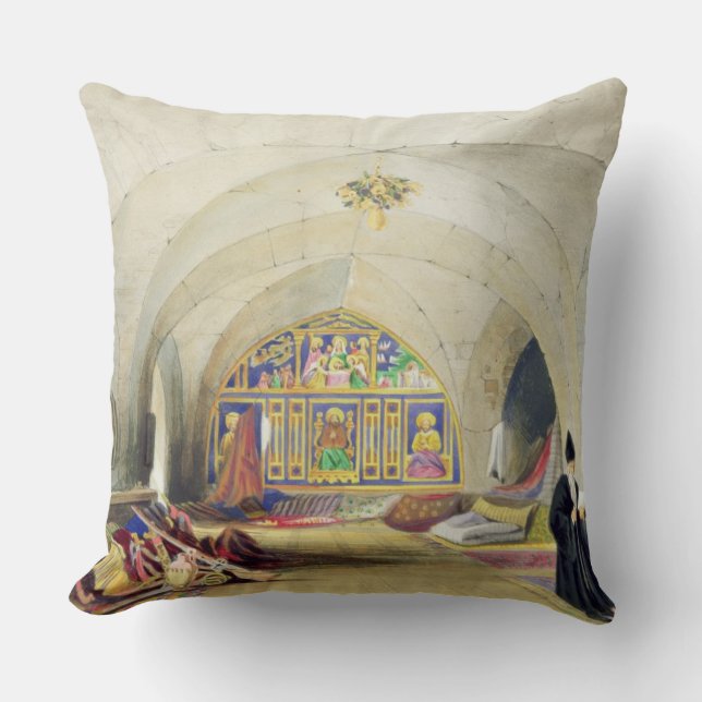 Almofada O design heráldico, da "arte e da indústria", (Frente)