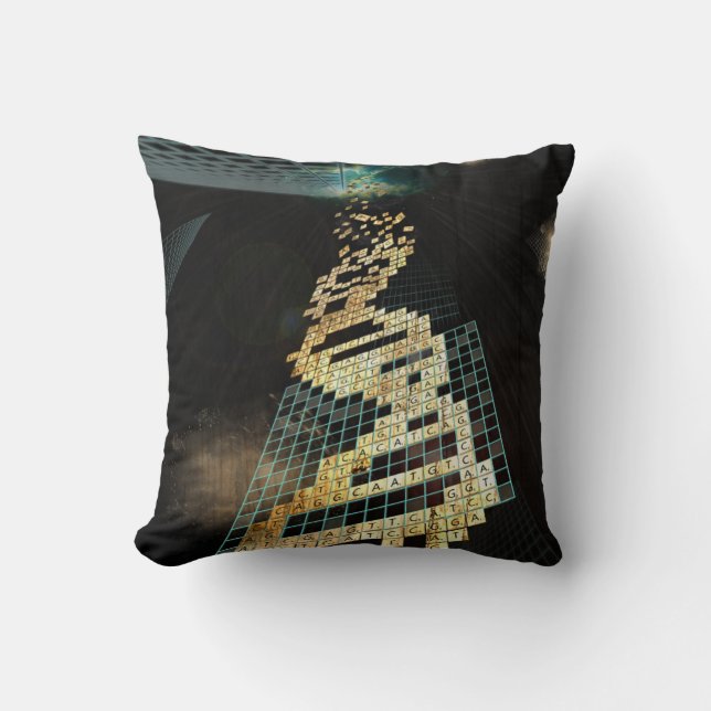 Almofada O deus não joga os dados 2014 (Frente)