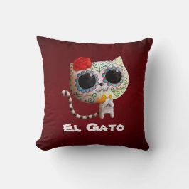 Almofada O dia do gato bonito inoperante