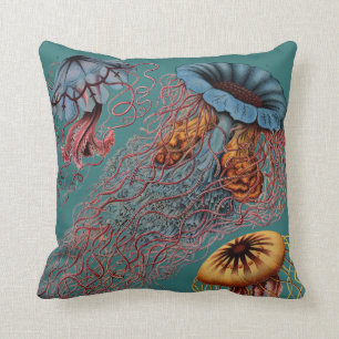 Almofada O disco Medusae de Ernst Haeckel