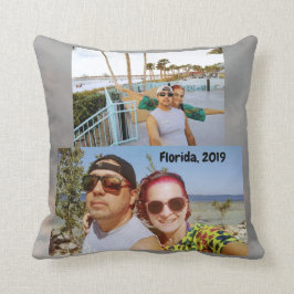 Almofada O divertimento personalizado adiciona seu melhor