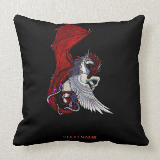 Almofada O Dragão Vermelho Monstro Crimson Fantasy Wings Un