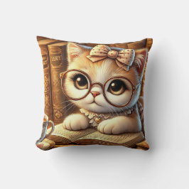 Almofada "O Encanto Felino: Guardiões de Mistérios e Carinh