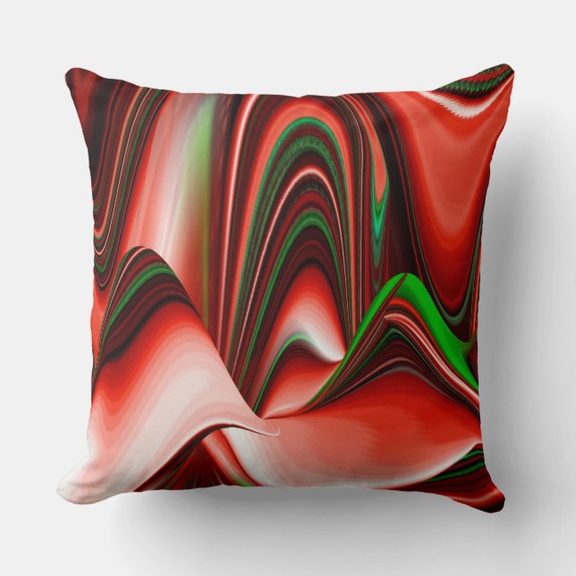 Almofada O espírito do amor e da esperança Abstrato 3D Rain (Frente)