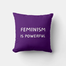 Almofada O feminismo é poderoso
