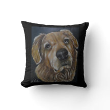 O golden retriever - travesseiro decorativo