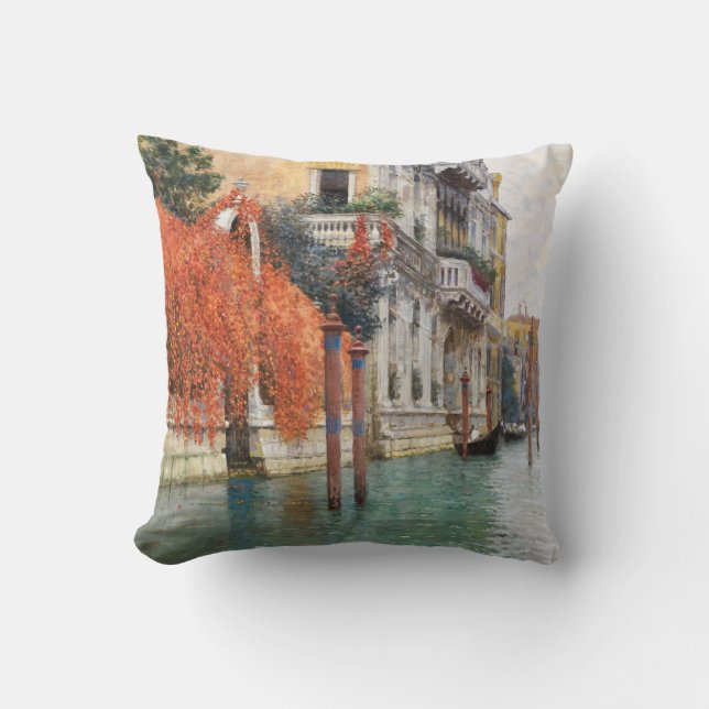 Almofada O Grande Canal em Veneza (por Vincenzo Caprile) (Frente)