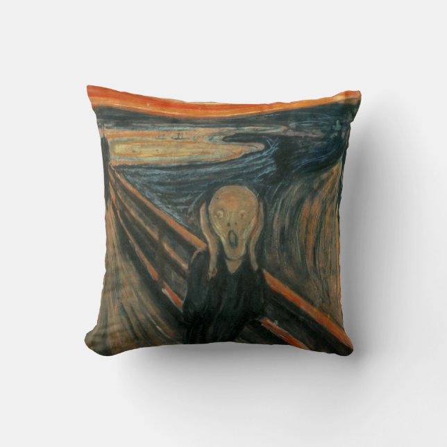 Almofada O Grito - Edvard Munch (Frente)