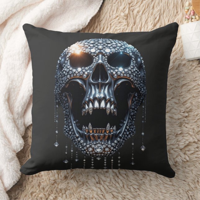 Almofada O Halloween "Spooky Bling" (Cobertor)