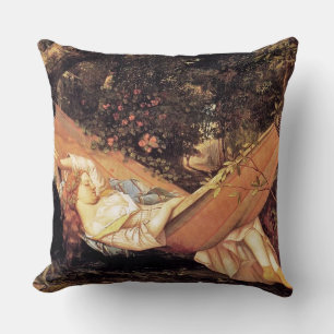 Almofada "O Hammock" de Gustave Courbet