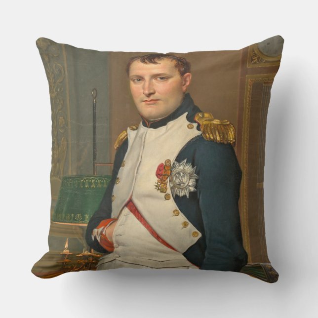 Almofada O imperador Napoleon em seu estudo no Tuileries (Frente)