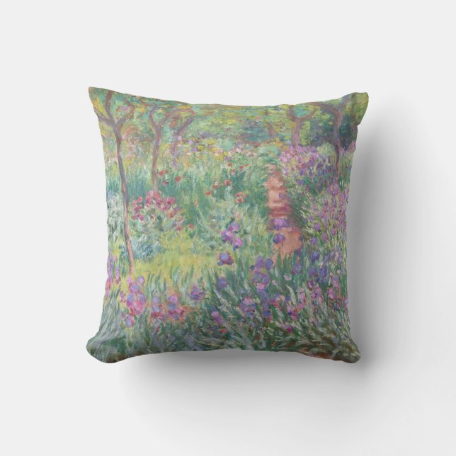 ALMOFADA "O JARDIM ARTISTAS" CLAUDE MONET ART CUSHION (Frente)