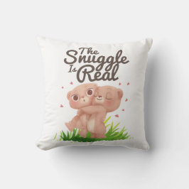 Almofada O Jogo é Abraços de Urso Bonito.