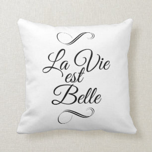Almofada O La vie o belle do est
