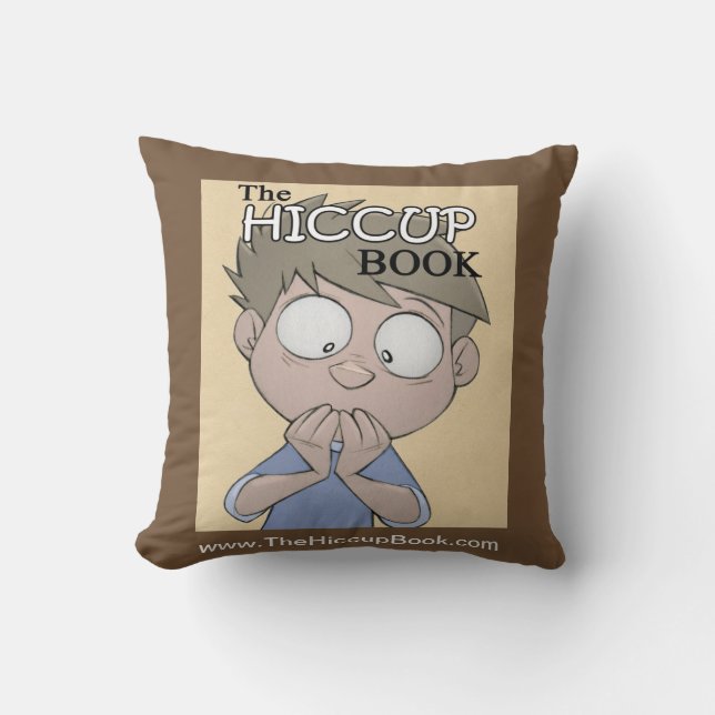 Almofada O livro do soluço - travesseiro - o gato (Frente)