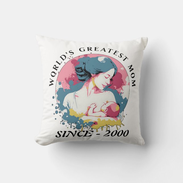 Almofada O maior travesseiro da mãe do mundo (Frente)