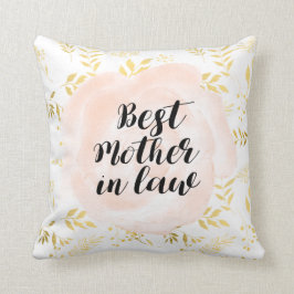 Almofada O melhor travesseiro do presente da sogra