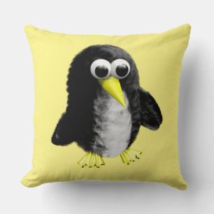 Almofada O meu amigo, a roupa de bebê pinguim.