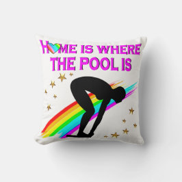 ALMOFADA O NADOR ESTÁ SEMPRE PRONTO PARA A PISCINA