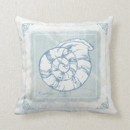 Almofada O nautilus Shell encalha o travesseiro do estilo