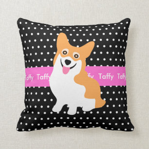 Almofada O nome do seu cão do Pembroke de Galês Corgi