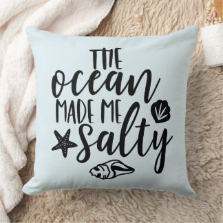 Almofada O Oceano Me Fez Salgado