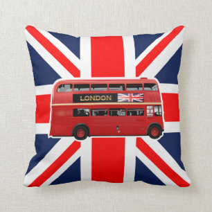 Almofada O ônibus do vermelho de Londres