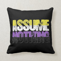 O orgulho de Nonbinary não supor nada