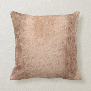 Almofada O ouro cor-de-rosa sujo de cobre alinha gotas