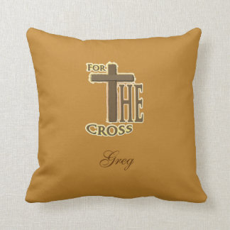 Almofada O ouro/Tan exulta o travesseiro decorativo