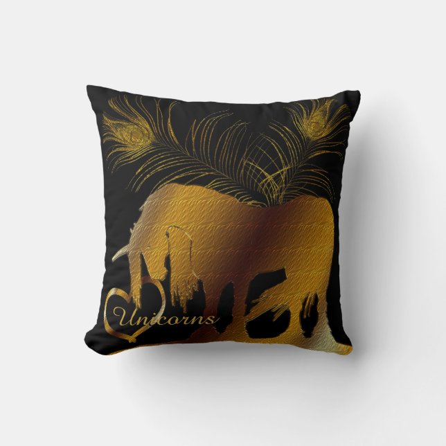 Almofada O Ouro Unicorn (Frente)