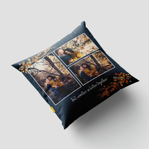 Almofada O outono deixa Travesseiro decorativo de fotos