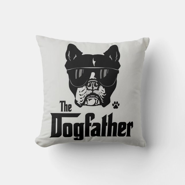 Almofada O Pai Cachorro e Papai Cachorro (Frente)