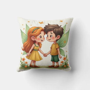 Almofada O par de Travesseiros de fadas de amor