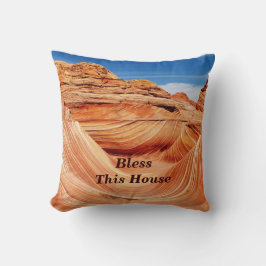 Almofada O Paraíso do Fotógrafo Abençoa esta Casa