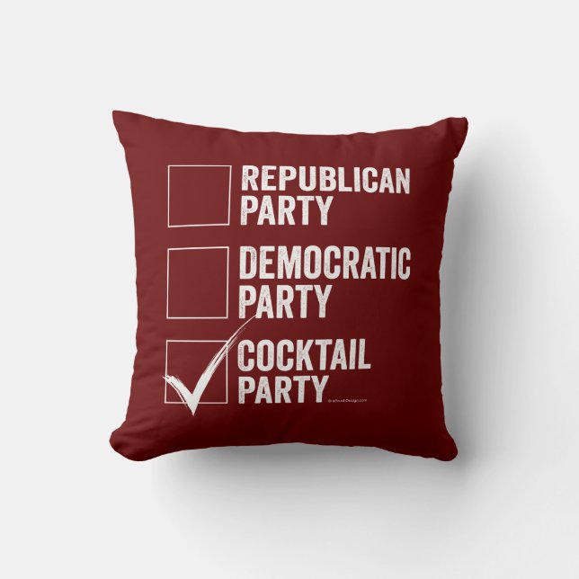 Almofada O Partido Cocktail (Frente)