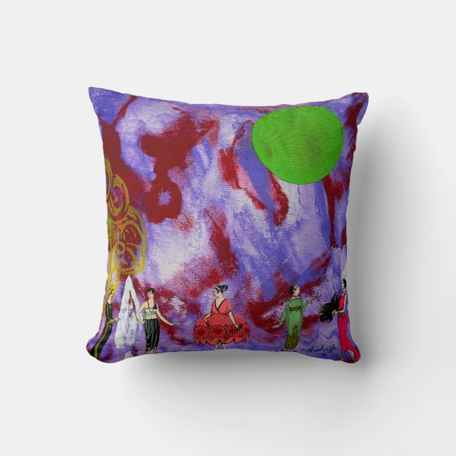 Almofada O Partido do Jardim da Lua de Infanta (Frente)